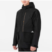 京东百亿补贴：adidas 阿迪达斯 休闲时尚潮流外套 防风保暖舒适 HE7401