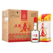 京东百亿补贴：五粮液股份 浓香型白酒纯粮食酒 50度 五粮春 500ml*6瓶 整箱