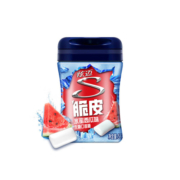 炫迈（Stride）脆皮无糖口香糖 水蜜西瓜味 休闲零食糖果40粒56g（包装随机）