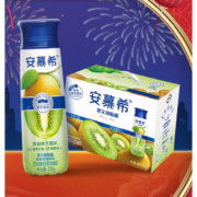 安慕希 修文猕猴桃优质果酱风味酸奶 230g*10整箱*3件