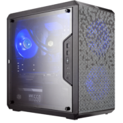 酷冷至尊(CoolerMaster)Q300L 黑 MATX电脑台式小机箱 支持240水冷位/透明侧板/配防尘网/5风扇位