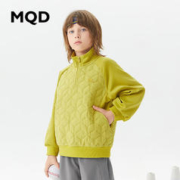 MQD 马骑顿 男童压印廓形卫衣