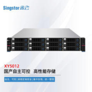 Singstor鑫云XY5012国产信创自主可控高性能企业级网络存储 12盘位万兆光纤磁盘阵列
