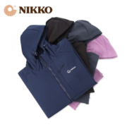 日高（NIKKO）户外软壳衣外套男女款 抓绒软壳秋冬防风保暖登山服防泼水 007黑色【男】 XL