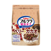 Calbee 卡乐比 可可莓味减糖早餐谷物麦片日本进口600g临期
