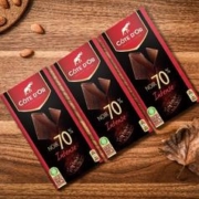 克特多金象 亿滋克特多金象进口86%100g×4可可黑巧克力