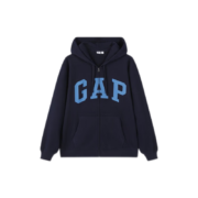 Gap 2024新款 美式复古法式圈织软卫衣外套 892182 海军蓝 175/96A(L)