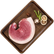 需首购:千喜鹤猪后腿肉900g 带皮带膘猪臀肉后臀尖腿肉猪瘦肉猪肉生鲜京酱肉丝
