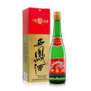 PLUS会员、概率劵：西凤酒 绿瓶盒装陕西版 55度  500ml 单盒装