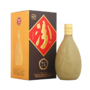 汾酒 53度 475mL 1盒 紫砂汾酒 原厂包装*4件（赠送2件）