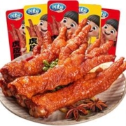 一嗦脱骨：俏美味 虎皮凤爪 香辣味+卤香味 252g 1袋 【12包】各6包