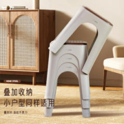 88VIP会员：Citylong 禧天龙 包邮禧天龙塑料凳子加厚家用可叠放简约客厅高凳餐桌备用特厚方凳