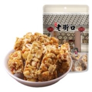 京东百亿补贴:老街口花生酥500g/袋 量贩办公室零食糕点 原味花生酥1斤