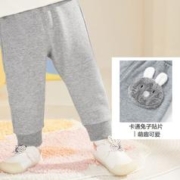 巴拉巴拉 宝宝长裤女童冬装婴儿裤子休闲裤打底裤pp裤加绒保暖可爱73cm