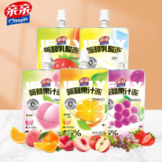 亲亲 蒟蒻乳酸果汁吸吸果冻 （水果味）60g/袋 多种口味任选20件
