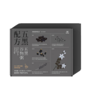 同福（TONGFU PORRIDGE）八宝粥 双重五黑礼盒装 五黑粥+五黑蜜 6条 ＊2件