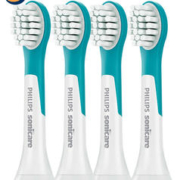 PHILIPS 飞利浦 儿童牙刷头 HX6032/67 白色 4支装