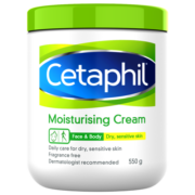 丝塔芙（Cetaphil）舒润保湿霜550g（乳液面霜身体乳补水保湿进口大白罐不含烟酰胺）