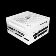 艾湃电竞（Apexgaming）STR-850MW 额定850W 白色金牌全模组电源