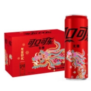 再降价：CocaCola 可口可乐 龙年限定款 零度可乐 330ml*20罐 2件