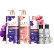 力士（LUX）精油香氛沐浴露幽莲1kg+樱花1kg送旅行装550g或补充装600g家庭装