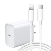 毕亚兹Apple 20W USB-C苹果充电器PD快充 苹果14充电器插头适配器+数据线套装 支持iPhone14/13/12/iPad