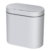 京东京造 智能感应垃圾桶充电版  卫生间夹缝厨房带盖垃圾筒 中号