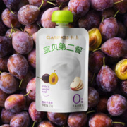 卡士 宝贝第二餐酸奶西梅苹果味*12袋