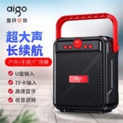 aigo 爱国者 广场舞音响户外音箱唱k歌一体拉杆手提移动便携式