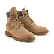 添柏岚（Timberland）男鞋新款户外休闲防水皮革高帮偏大|A1QR5 A1QR5W/天然牛皮色 44.5
