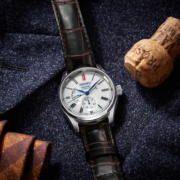 精工（SEIKO）手表 商务男表6R机芯有田烧陶瓷表盘皮带能量显示机械表 SPB093J1