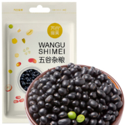 Plus会员:万谷食美万谷食美 黑豆 500g 五谷杂粮青仁绿芯乌豆黑大豆可打豆浆