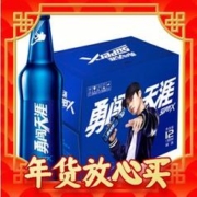 爆卖年货：SNOWBEER 雪花 啤酒（Snowbeer）勇闯天涯 superX 500ml*12瓶 年货送礼