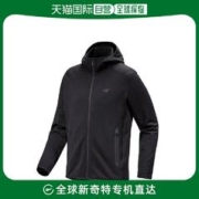 ARC'TERYX 始祖鸟 KYANITE男士连帽黑色弹力抓绒夹克外套