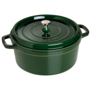 珐宝（staub）法国进口珐琅锅铸铁锅 莳萝绿20cm双耳煲汤锅烹饪锅具 40509-644