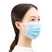 可孚 一次性医用外科口罩医疗外用医护医生用蓝色口罩三层防护透气口罩成人舒适不勒耳白色立体口罩 【医用外科】买50+50共100只（10只/袋）