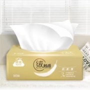 单包0.9 洁云抽纸绒触感3层90抽×32包