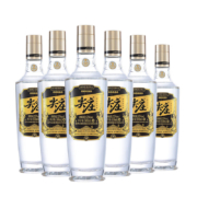 京东百亿补贴：五粮液尖庄 高度固态法白酒  52度 500mL 6瓶 高光整箱