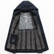 YALU 雅鹿 男式可拆卸内胆帽棉服 8229436190S2 保暖御寒
