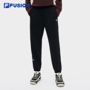 FILA 斐乐 FUSION斐乐潮牌针织长裤女