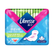 薇尔卫生巾姨妈巾 日用卫生巾V感系列285mm*12 动态贴合 透气棉柔舒适