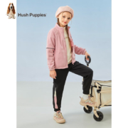 Hush Puppies 暇步士 儿童舒适摇粒绒外套  HPRQND37CC757
