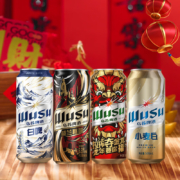 百亿补贴:乌苏啤酒（wusu）龙年全家福礼盒限定版 500ml*16罐