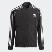 adidas 阿迪达斯 官方outlets阿迪达斯三叶草男大童装运动夹克外套GN8451