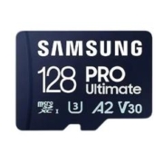 有券的上：SAMSUNG 三星 PRO Ultimate MicroSD卡 128GB （U3、V30、A2）