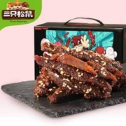 三只松鼠 麻辣味蜀香牛肉 100g*4袋