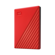 西部数据(WD) 5TB 移动硬盘 USB3.0 My Passport随行版2.5英寸 红 机械硬盘 手机笔记本外置外接存储 兼容Mac