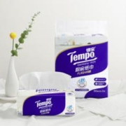 Tempo 得宝 厨房抽纸家用厨房吸油吸水纸巾3层懒人抹布66抽*3包