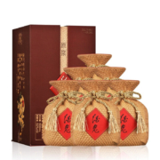 京东百亿补贴：酒鬼 酒鬼酒 酒鬼原浆 52度 馥郁香型白酒 500mL 6瓶 酒鬼原浆