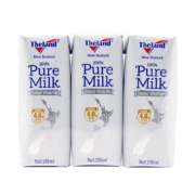 概率券：纽仕兰4.0g蛋白质高钙全脂纯牛奶 250ml*3 新西兰进口